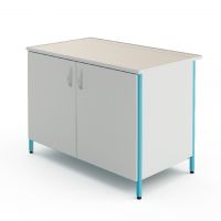Закрытый металлический лабораторный стол Теолаб СЛЗ-1200-КГ-Профи Закрытый металлический лабораторный стол Теолаб СЛЗ-1200-КГ-Профи