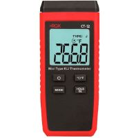 Термометр RGK CT-12 с погружным зондом температуры TR-10W и поверхностным зондом TR-10S