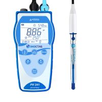 PH241HF ЭКОСТАБ Портативный рН-метр с GLP для концентрированных кислот