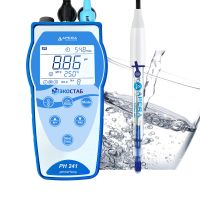 PH241PW ЭКОСТАБ Портативный рН-метр с GLP для чистой воды