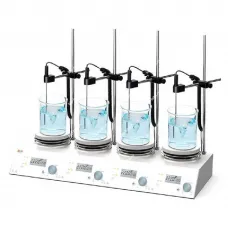 Мешалка магнитная DLAB MS-H280-S4 (4-местная, 4х3 л, 200...1500 об/мин, 280 °C) от производителя DLAB Scientific