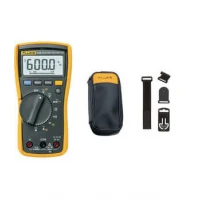 Комплект Fluke 115/C50/TPAK - мультиметр Fluke 115, футляр C50 и подвесной набор TPAK
