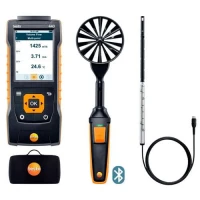 testo 440. Комплект для вентиляции № 2 с Bluetooth крыльчаткой 100мм (0635 9431), зондом с крыльчаткой 16 мм (0635 9532) и кейсом (0516 4401)