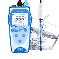 PH241PW ЭКОСТАБ Портативный рН-метр с GLP для чистой воды